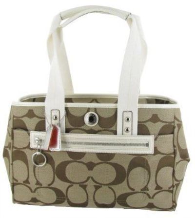 COACH F14878 Daisy Signature Large Tote Womens Purse Handbag
