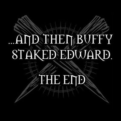 Buffy Staked Edward